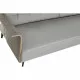 Sofá Cama DKD Home Decor 203 x 87 x 81 cm Negro Beige Metal Marrón