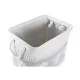 Basket set DKD Home Decor Grey Cotton (45 x 35 x 40 cm) (2 Pieces)