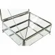Caja-Joyero DKD Home Decor Transparente Plateado Metal Cristal 25 x 21 x 10 cm