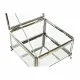 Caja-Joyero DKD Home Decor Cristal Metal 16 x 16 x 10 cm Plateado Transparente