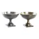 Centro de Mesa DKD Home Decor 25 x 25 x 19 cm Plateado Dorado Moderno (2 Unidades)