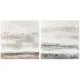 Cuadro DKD Home Decor 100 x 3,7 x 100 cm Abstracto Urbano (2 Unidades)