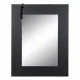 Espejo de pared DKD Home Decor Negro Oriental Madera MDF (70 x 2 x 90 cm)