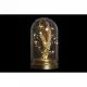 Lighting decoration DKD Home Decor Metal Crystal Flower 30 x 40 cm 12 x 12 x 22 cm