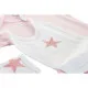 Conjunto de Ropa DKD Home Decor Azul Rosa 0-6 Meses Estrellas (7 Piezas) (2 Unidades)