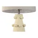 Lámpara de mesa Home ESPRIT Crema Gres 50 W 220 V 40 x 40 x 76 cm