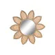 Espejo de pared DKD Home Decor Marrón Natural Sol Tropical 60 x 2 x 60 cm