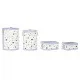 Juego de Cestas DKD Home Decor Estrellas Bambú 36 x 36 x 50 cm (4 pcs)