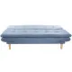 Sofa DKD Home Decor Blue Sky blue Natural Wood Scandi 180 x 85 x 83 cm