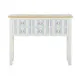 Consola Home ESPRIT Azul Blanco Madera de Paulonia 103 x 35 x 80 cm
