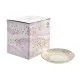 Tetera DKD Home Decor Cristal Porcelana Rosa Transparente Blanco Verde (2 Unidades)