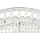 Sillón de jardín DKD Home Decor Blanco Poliéster Metal 30 x 40 cm 96 x 66 x 145 cm 96 x 66 x 140 cm