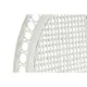 Sillón de jardín DKD Home Decor Blanco Poliéster Metal 30 x 40 cm 96 x 66 x 145 cm 96 x 66 x 140 cm