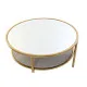 Centre Table DKD Home Decor Glamour Golden Metal Mirror 87 x 87 x 48 cm