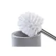 Toilet Brush DKD Home Decor Grey Pink Silver Light Pink Metal Aluminium Dolomite Urban 9,8 x 9,8 x 39 cm (2 Units)
