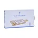 Tabla para Quesos DKD Home Decor Bambú Aluminio Gres 21,5 x 11,8 x 1,5 cm (3 Piezas)
