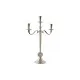 Candelabro DKD Home Decor 30 x 12 x 46 cm Plateado Aluminio Cromado