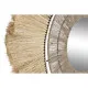 Wall mirror DKD Home Decor Natural 79 x 4 x 79 cm Bali Jute