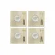 Set de Sushi DKD Home Decor Bambú Gres Blanco Oriental 14,5 x 14,5 x 31 cm (16 Piezas)