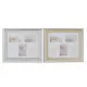 Photo frame DKD Home Decor Golden Silver Aluminium Crystal polystyrene Traditional 47 x 2 x 40 cm (2 Units)