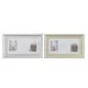 Photo frame DKD Home Decor Crystal polystyrene Golden Silver Traditional 47 x 2 x 29 cm (2 Units)