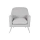 Sillón Home ESPRIT Gris Plateado 71 x 68 x 81 cm
