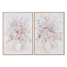 Painting Home ESPRIT Shabby Chic Vase 70 x 3,5 x 100 cm (2 Units)