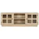 Mueble de TV Home ESPRIT Natural Cristal Madera de mango 135 x 35 x 52 cm