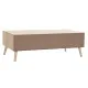 Mesa de Centro DKD Home Decor Marrón Madera Abeto Plástico Madera MDF 120 x 60 x 42,5 cm