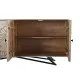Aparador DKD Home Decor Natural Gris Metal Madera de mango (177 x 45 x 74 cm)