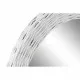 Wall mirror DKD Home Decor White Cottage Braiding Ø 60 cm 63 x 4 x 63 cm