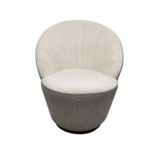 Armchair DKD Home Decor 69 x 66 x 85 cm Black Golden White