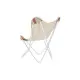 Sillón de jardín DKD Home Decor Blanco Naranja Hierro 74 x 65 x 90 cm