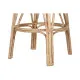 Stool Home ESPRIT Natural wicker 50 X 50 X 86 cm