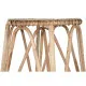 Stool Home ESPRIT Natural wicker 50 X 50 X 86 cm