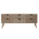 Mueble de TV DKD Home Decor Abeto Marrón Madera MDF 120 x 40 x 47 cm