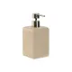 Soap Dispenser Home ESPRIT Cream Silver Resin Polyethylene 8 x 8 x 18 cm