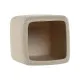 Vaso Home ESPRIT Crema Resina 8 x 8 x 10 cm