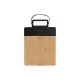 Tabla de cortar Home ESPRIT Negro Natural Poliuretano Bambú 35,5 x 21 x 1,1 cm