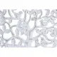 Wall Decoration DKD Home Decor Tree MDF White (80 x 2 x 80 cm)