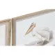 Cuadro DKD Home Decor 70 x 2,5 x 50 cm Tradicional Pájaros (6 Piezas)
