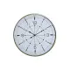 Wall Clock DKD Home Decor Crystal Golden Metal White Compass (60 x 3 x 60 cm)