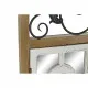 Wall mirror DKD Home Decor Natural Metal MDF Windows White Dark grey (60 x 5 x 138 cm)