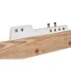 Perchero de Pared DKD Home Decor 91 x 8,5 x 20 cm Natural Madera Barco