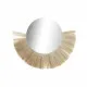 Wall mirror DKD Home Decor Natural Fringe Bali 70 x 3 x 58 cm (58 Pieces)