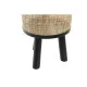 Lámpara de mesa DKD Home Decor Natural Negro 220 V 50 W (25 x 25 x 59 cm)