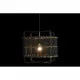 Ceiling Light DKD Home Decor Black Bamboo 50 W 40 x 40 x 35 cm