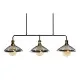 Ceiling Light DKD Home Decor 100 x 29 x 22 cm Black Golden Metal 50 W