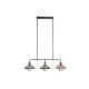 Ceiling Light DKD Home Decor 100 x 29 x 22 cm Black Golden Metal 50 W