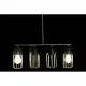 Ceiling Light DKD Home Decor Black Golden 220 V 50 W (60 x 11 x 26 cm)